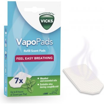 Vicks VH7V1 VapoPads NEW Polštářky s vůní mentolu, 7 ks