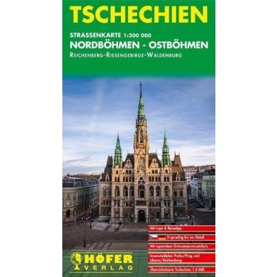 Česká republika Severní Čechy - Východní Čechy 1:200 000 / automapa – Sleviste.cz