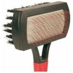 Trixie kartáč kolie plastový oboustranný s kuličkami 10 x 17 cm – Zboží Dáma