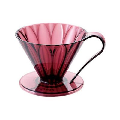 Cafec Tritan Flower Dripper - 2-4 šálky - růžový – Zbozi.Blesk.cz