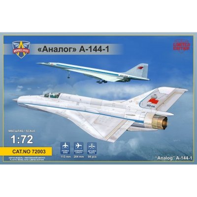 Models MiG-21i First Prototype ANALOG A-144-1 vit 72003 1:72