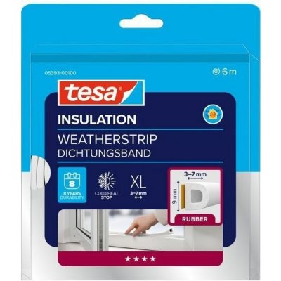 Tesamoll Gumové těsnění D profil 6 m bílé 05393-00102-00 – Hledejceny.cz