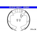 03.0137-3043.2 ATE Sada brzdových čelistí, parkovací brzda – Sleviste.cz
