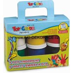 Prstová barva SADA 6x80ml TOY COLOR – Hledejceny.cz