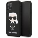 Pouzdro Karl Lagerfeld Iconic silikonové Apple iPhone 11 černé – Hledejceny.cz