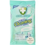 Green Shield Toilet Cleaning vlhčené ubrousky na povrchy WC 40 ks – Zbozi.Blesk.cz