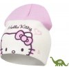 Dětská čepice Dětská bílá čepice Hello Kitty