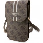 Guess PU 4G Printed Stripes Phone Bag Brown – Zbozi.Blesk.cz