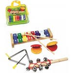 BINO Set hudební s trianglem v tašce 4v1 – Hledejceny.cz