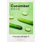 Missha Airy Fit Sheet Mask Cucumber plátýnková maska s výtažkem z okurky 19 g – Hledejceny.cz