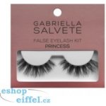 Gabriella Salvete False Eyelashes Princess dámské umělé řasy 1 pár + lepidlo na řasy 1 g – Zboží Dáma