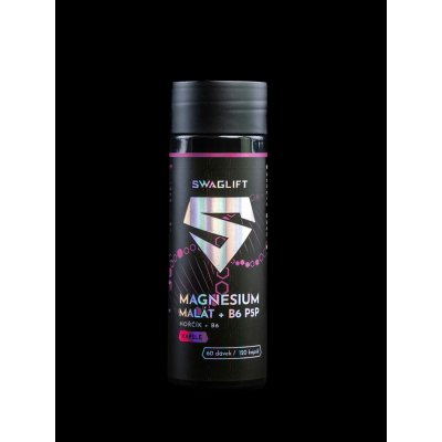 SWAGLIFT Magnesium malát + B6 P5P 120 kapslí – Hledejceny.cz