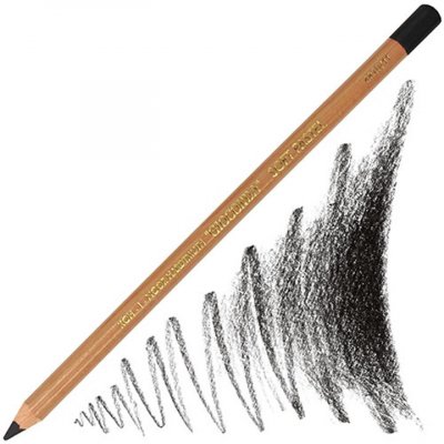 Koh I Noor Suchý pastel v tužce slonovinová černá – Zboží Mobilmania
