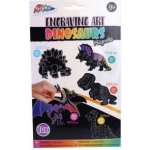 Vyškrabávací obrázek dinosauři magnetický – Sleviste.cz