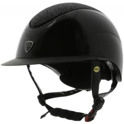 EQUITHEME Bezpečnostní helma Wings MIPS black glitter lamé – Zboží Dáma