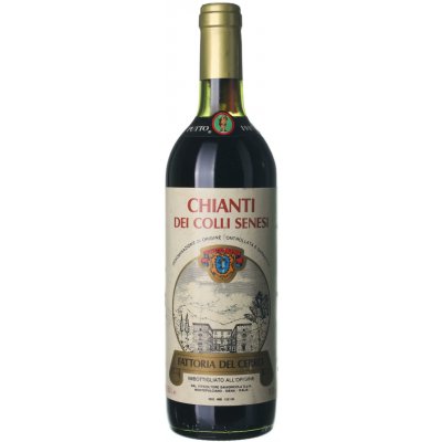 Fattoria del Cerro Chianti suché červené 1987 0,75 l (holá láhev) – Hledejceny.cz
