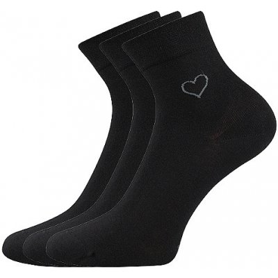 Lonka ponožky Filiona 3 pár černá