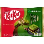 Kit Kat sušenky s příchutí mléčné čokolády a čaje matcha 9 x 11,6 g – Hledejceny.cz