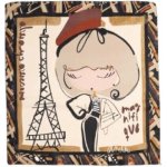 Anekke čtvercový šátek Parisian – Zboží Dáma