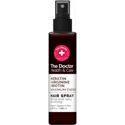 The Doctor Health & Care Keratin + Arginine + Bioton Maximum Energy sprej pro jemné vlasy 150 ml – Zboží Mobilmania