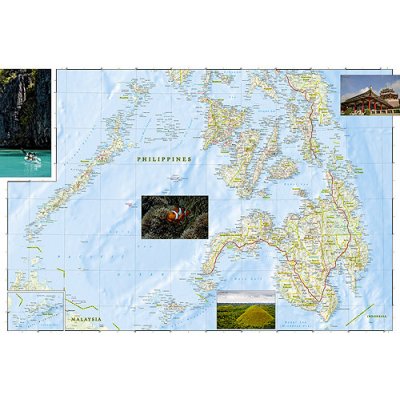 Filipíny Adventure Map GPS komp. NGS