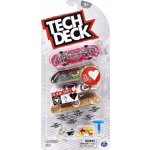 Tech Deck Fingerboard čtyřbalení The Heart Supply – Hledejceny.cz