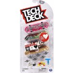 Tech Deck Fingerboard čtyřbalení The Heart Supply – Zboží Mobilmania