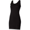 Dámské šaty SF Skinnifit dámské letní tílkové šaty černá
