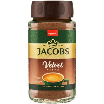 Jacobs Douwe Egberts Jacobs Velvet Crema instantní káva 100 g – Sleviste.cz
