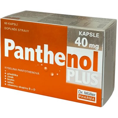 Dr.Müller Panthenol PLUS 40 mg 60 kapslí