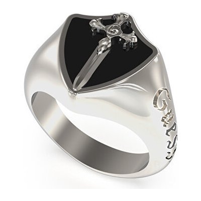 Guess ocelový prsten pro muže South Elemeda JUMR04020JWSTBK