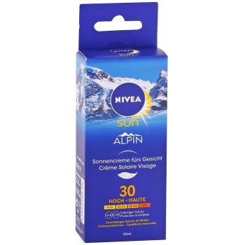 Nivea Sun Alpin pleťový opalovací krém SPF30 50 ml