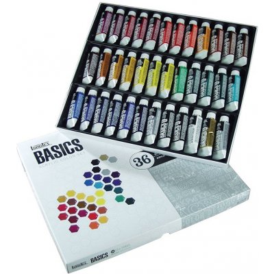 Sada akrylových barev Liquitex Basics 36x22 ml – Zboží Dáma