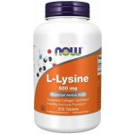 Now Foods Foods L-Lysine 500 250 tablet – Hledejceny.cz