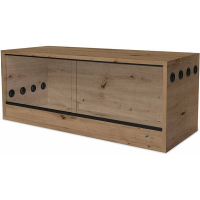 Diversa dřevěné terárium dub 100 x 40 x 40 cm – Zboží Dáma