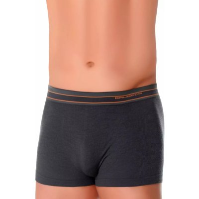 Brubeck Active Wool Mens Boxer Shorts black