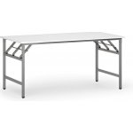 B2B Partner Fast Ready 160x80 cm šedostříbrná / podnož bílá – Zbozi.Blesk.cz