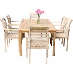 Nábytek Texim Garden IV. teakový set 1+6 – Zboží Dáma