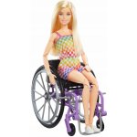 Barbie Modelka na invalidním vozíku v kostkovaném overalu – Zboží Dáma