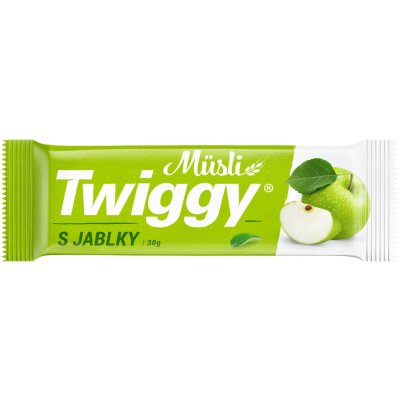 Twiggy Müsli tyčinka s jablky 30 g – Zboží Dáma
