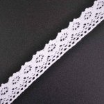 Takoy Bavlněná krajka 2,5 cm bílá – Hledejceny.cz