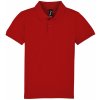 Dětské tričko SOL'S Dětská polokošile s krátkým rukávem červená