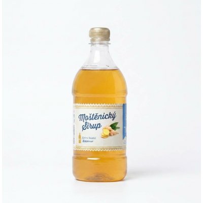Moštěnický sirup Zázvorový 0,7 l – Zboží Mobilmania