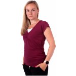 Jožánek Karla kojící tričko krátký rukáv cyklámen – Zboží Dáma