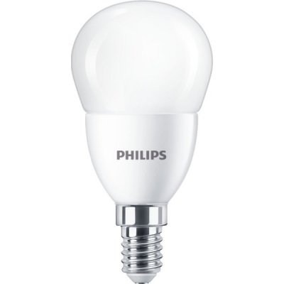 Philips LED kapka P48 7W/60W E14 4000K 806lm NonDim 15Y opál˙ – Hledejceny.cz