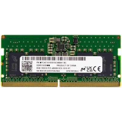 Micron DDR5 8GB 4800MHz CL40 MTC4C10163S1SC48BA1 – Hledejceny.cz