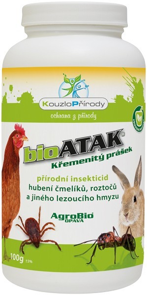 AgroBio Opava Kouzlo přírody bioATAK Křemenitý prášek 100 g