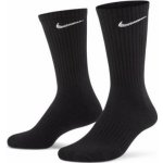 Nike ponožky Everyday Crew 3Pack Black Černá – Zboží Dáma