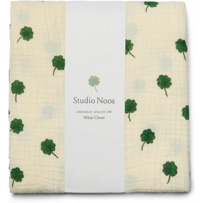 STUDIO NOOS SWADDLE ZAVINOVAČKA Print Large White Clover – Hledejceny.cz