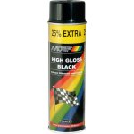 Motip High Gloss Black černá lesklá akrylový lak 500 ml – Sleviste.cz